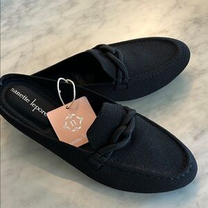 Nanette Lepore women’s Black Slip-On Loafers never wore!